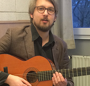 Silvan van der Zwaag docent gitaar